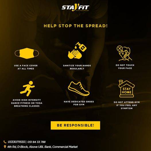 STAYFIT, STAY SAFE